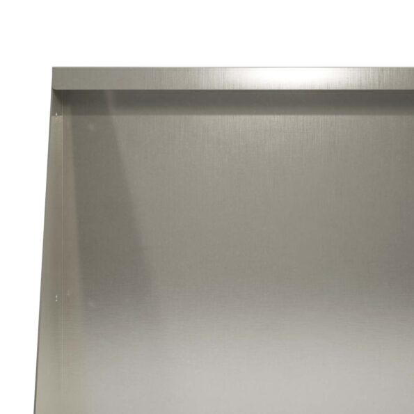 vidaXL Oporný múr 2 ks 80 x 12 x 30 cm Nehrdzavejúca oceľ Strieborná – Obrázok 6
