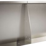 vidaXL Oporný múr 2 ks 80 x 12 x 30 cm Nehrdzavejúca oceľ Strieborná – Obrázok 7