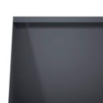vidaXL Oporný múr 2 ks 80 x 12 x 40 cm Oceľ Antracitová – Obrázok 6