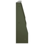 vidaXL Oporný múr 2 ks 80 x 12 x 40 cm Oceľ Olivovo zelená – Obrázok 4