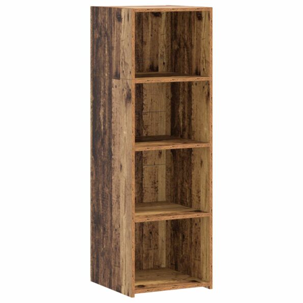 vidaXL Highboard Staré drevo 40 x 41 x 124 cm Kompozitné drevo – Obrázok 2