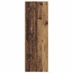 vidaXL Highboard Staré drevo 40 x 41 x 124 cm Kompozitné drevo – Obrázok 5