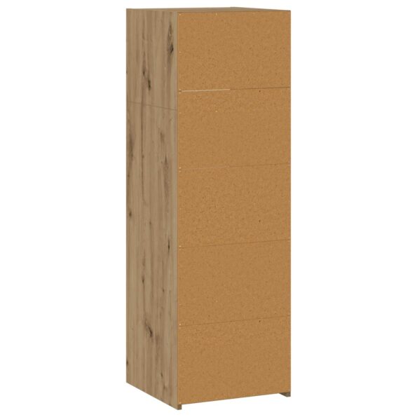 vidaXL Highboard Dub artisan 40 x 41 x 124 cm Kompozitné drevo – Obrázok 6