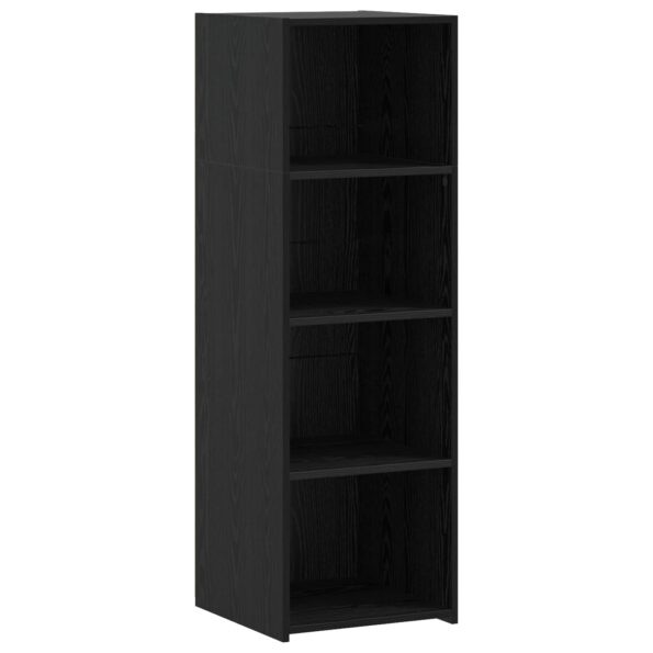 vidaXL Highboard Čierny dub 40 x 41 x 124 cm Kompozitné drevo – Obrázok 2