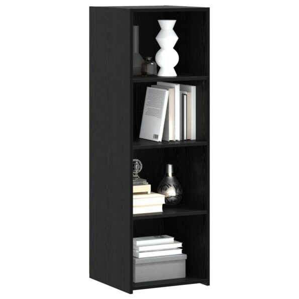 vidaXL Highboard Čierny dub 40 x 41 x 124 cm Kompozitné drevo – Obrázok 3