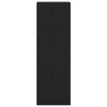 vidaXL Highboard Čierny dub 40 x 41 x 124 cm Kompozitné drevo – Obrázok 5