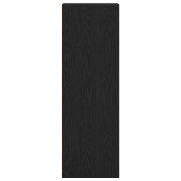 vidaXL Highboard Čierny dub 40 x 41 x 124 cm Kompozitné drevo – Obrázok 5