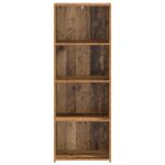 vidaXL Highboard Staré drevo 45 x 41 x 124 cm Kompozitné drevo – Obrázok 4
