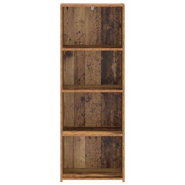vidaXL Highboard Staré drevo 45 x 41 x 124 cm Kompozitné drevo – Obrázok 4