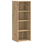 vidaXL Highboard Dub artisan 45 x 41 x 124 cm Kompozitné drevo – Obrázok 2