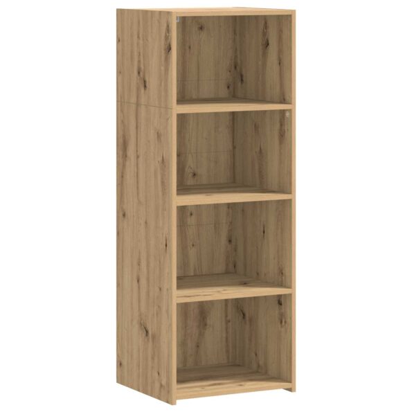 vidaXL Highboard Dub artisan 45 x 41 x 124 cm Kompozitné drevo – Obrázok 2