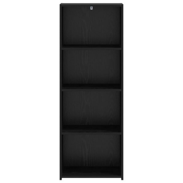 vidaXL Highboard Čierny dub 45 x 41 x 124 cm Kompozitné drevo – Obrázok 4