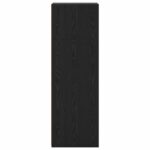 vidaXL Highboard Čierny dub 45 x 41 x 124 cm Kompozitné drevo – Obrázok 5