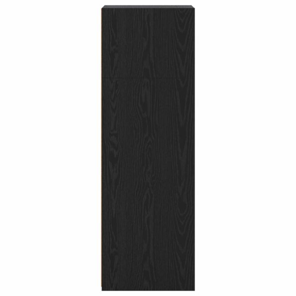 vidaXL Highboard Čierny dub 45 x 41 x 124 cm Kompozitné drevo – Obrázok 5