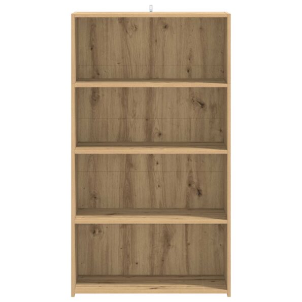 vidaXL Highboard Dub artisan 70 x 41 x 124 cm Kompozitné drevo – Obrázok 4