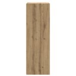 vidaXL Highboard Dub artisan 70 x 41 x 124 cm Kompozitné drevo – Obrázok 5