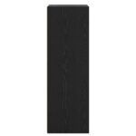 vidaXL Highboard Čierny dub 70 x 41 x 124 cm Kompozitné drevo – Obrázok 5