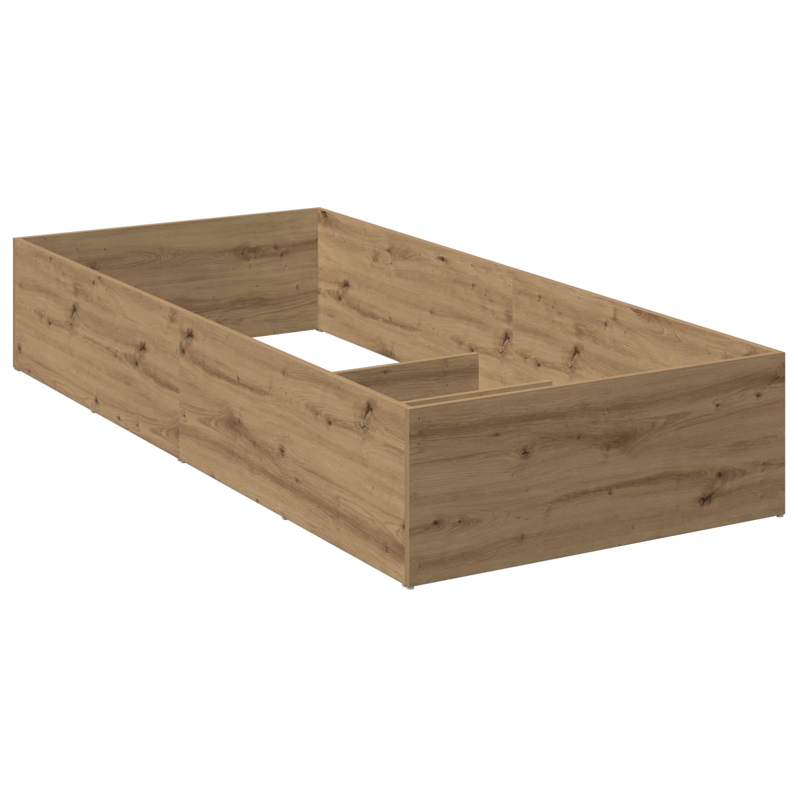 8021814_1.jpg vidaXL Posteľový rám k nastaviteľnej základni postele Dub artisan – Obrázok 1