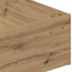 vidaXL Posteľový rám k nastaviteľnej základni postele Dub artisan – Obrázok 5