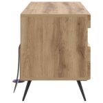 vidaXL LED TV kabinet Dub artisan Kompozitné drevo – Obrázok 7
