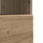 vidaXL LED TV kabinet Dub artisan Kompozitné drevo – Obrázok 9