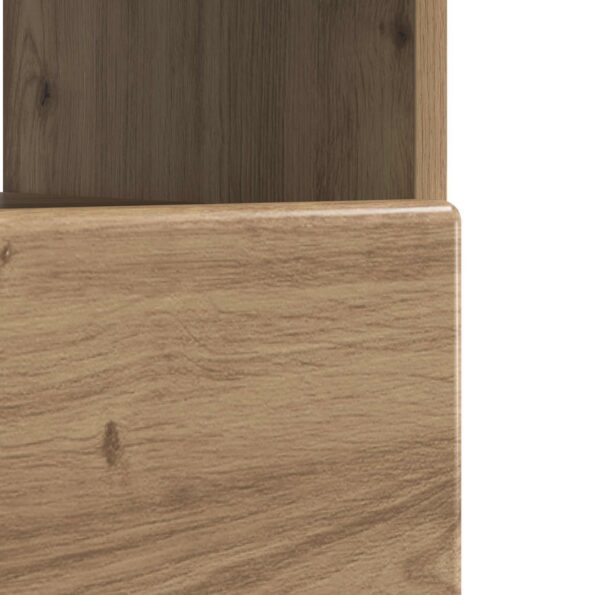 vidaXL LED TV kabinet Dub artisan Kompozitné drevo – Obrázok 9