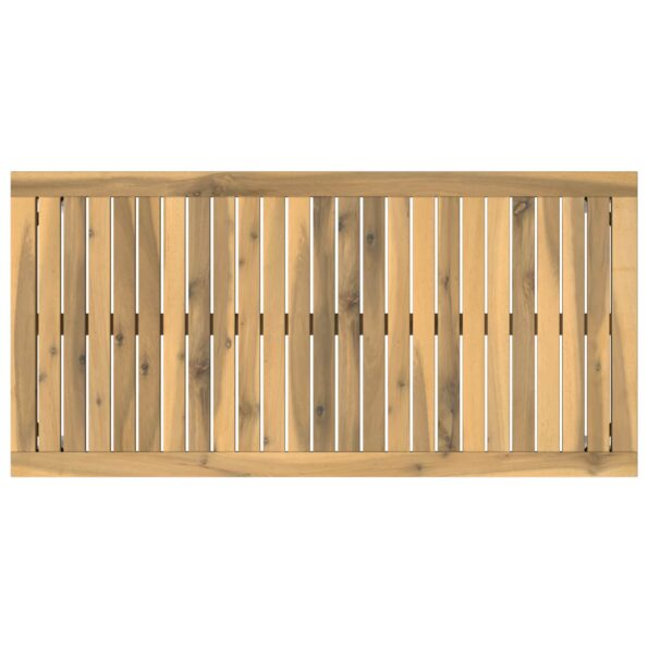 vidaXL Konferenčný stolík Biela 50 x 100,5 x 45 cm – Obrázok 6