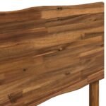 vidaXL Jednolôžkový rám postele s čelom ROSTOCK Prírodná 75 x 190 cm – Obrázok 8
