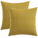 vidaXL Poťah na podložku 2 ks HEERLEN Svetlo zelená 30 x 30 cm Látka