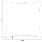 vidaXL Poťah na podložku 2 ks HEERLEN Svetlo zelená 30 x 30 cm Látka – Obrázok 9