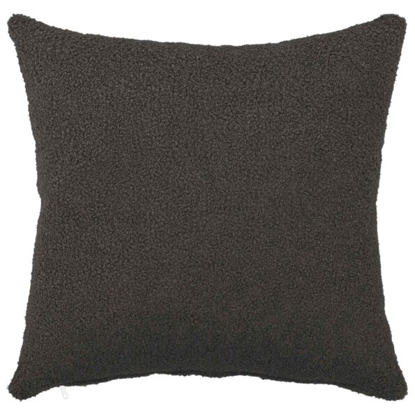 vidaXL Poťah na podložku 6 pcs HEERLEN Tmavosivá 30 x 30 cm Bouclé – Obrázok 2