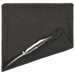 vidaXL Poťah na podložku 6 pcs HEERLEN Tmavosivá 30 x 30 cm Bouclé – Obrázok 3
