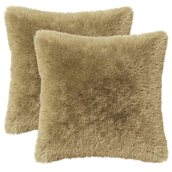 vidaXL Poťah na podložku 2 pcs HEERLEN Svetlo zelená 30 x 30 cm – Obrázok 2
