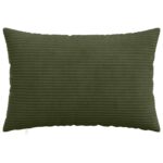 vidaXL Poťah na podložku 2 pcs HEERLEN Zelená 30 x 50 cm manšestr – Obrázok 2