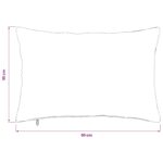 vidaXL Poťah na podložku 2 pcs HEERLEN Zelená 30 x 50 cm manšestr – Obrázok 9