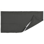 vidaXL Poťah na podložku 6 pcs HEERLEN Antracitová 30 x 50 cm – Obrázok 4