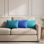 vidaXL Poťah na podložku 2 pcs HEERLEN Svetlomodrá 30 x 50 cm