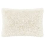 vidaXL Poťah na podložku 6 pcs HEERLEN Biela 30 x 50 cm PV fleece – Obrázok 3