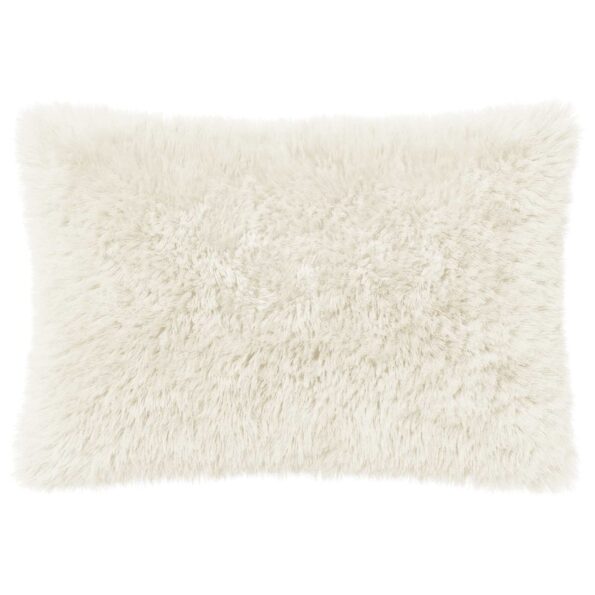 vidaXL Poťah na podložku 6 pcs HEERLEN Biela 30 x 50 cm PV fleece – Obrázok 3