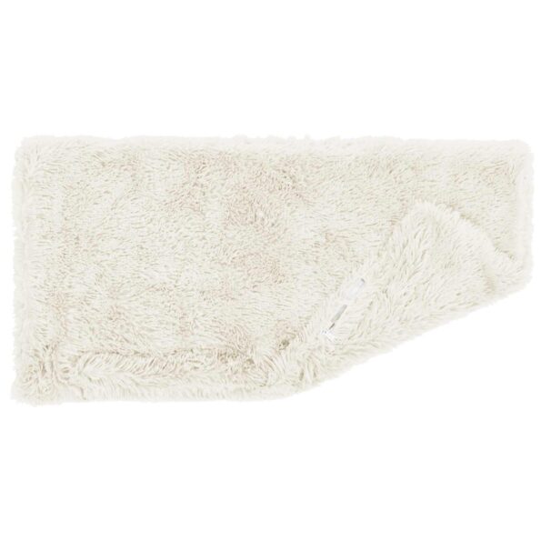vidaXL Poťah na podložku 6 pcs HEERLEN Biela 30 x 50 cm PV fleece – Obrázok 4