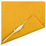 vidaXL Poťah na podložku 2 ks HEERLEN Svetložltá 35 x 35 cm Látka – Obrázok 3