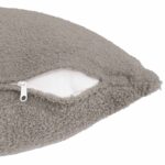 vidaXL Poťah na podložku 2 pcs HEERLEN Svetlosivá 35 x 35 cm Bouclé – Obrázok 5