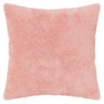 vidaXL Poťah na podložku 6 ks HEERLEN Ružová 35 x 35 cm Umelá králičia – Obrázok 3