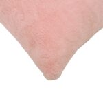 vidaXL Poťah na podložku 6 ks HEERLEN Ružová 35 x 35 cm Umelá králičia – Obrázok 5