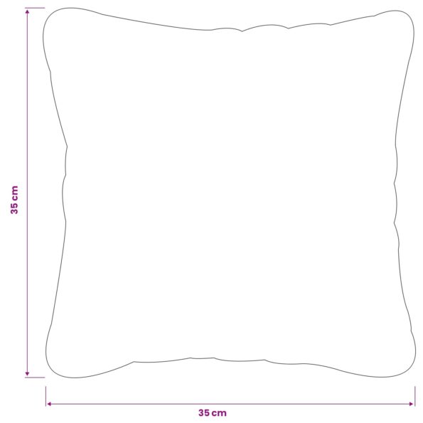vidaXL Poťah na podložku 2 ks HEERLEN Tmavosivá 35 x 35 cm – Obrázok 10