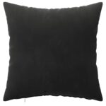 vidaXL Poťah na podložku 2 pcs HEERLEN Čierna 40 x 40 cm Zamat – Obrázok 3