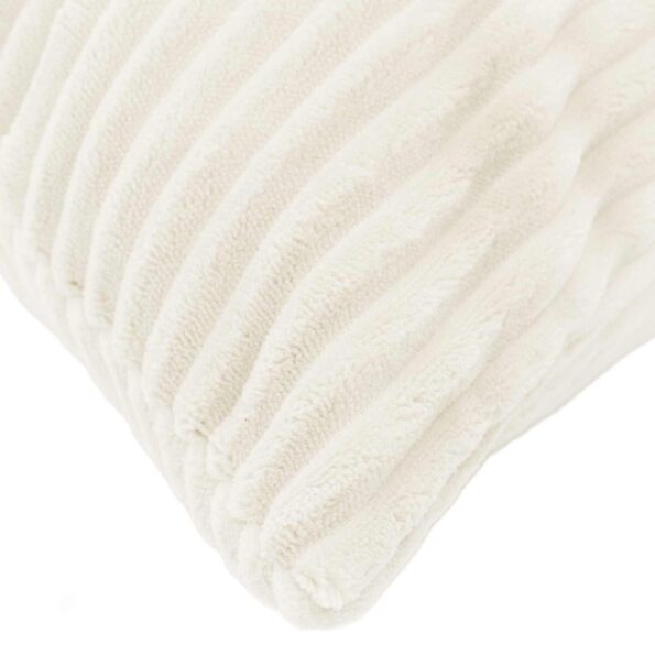 vidaXL Poťah na podložku 2 pcs HEERLEN Krémová 40 x 40 cm manšestr – Obrázok 4