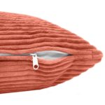 vidaXL Poťah na podložku 2 pcs HEERLEN Červenooranžová 40 x 40 cm – Obrázok 5