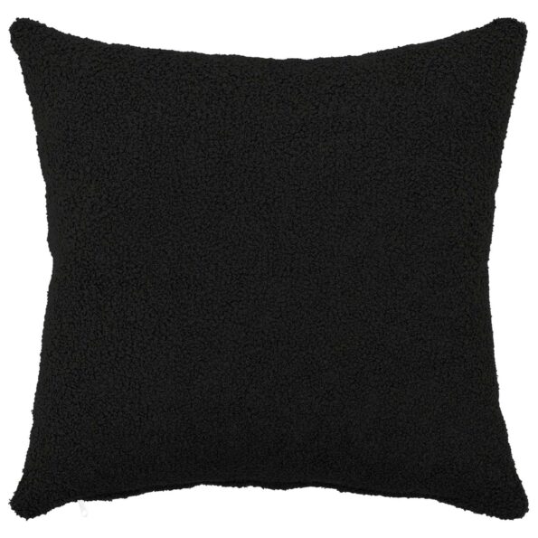 vidaXL Poťah na podložku 6 pcs HEERLEN Čierna 40 x 40 cm Bouclé – Obrázok 2