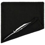 vidaXL Poťah na podložku 6 pcs HEERLEN Čierna 40 x 40 cm Bouclé – Obrázok 3